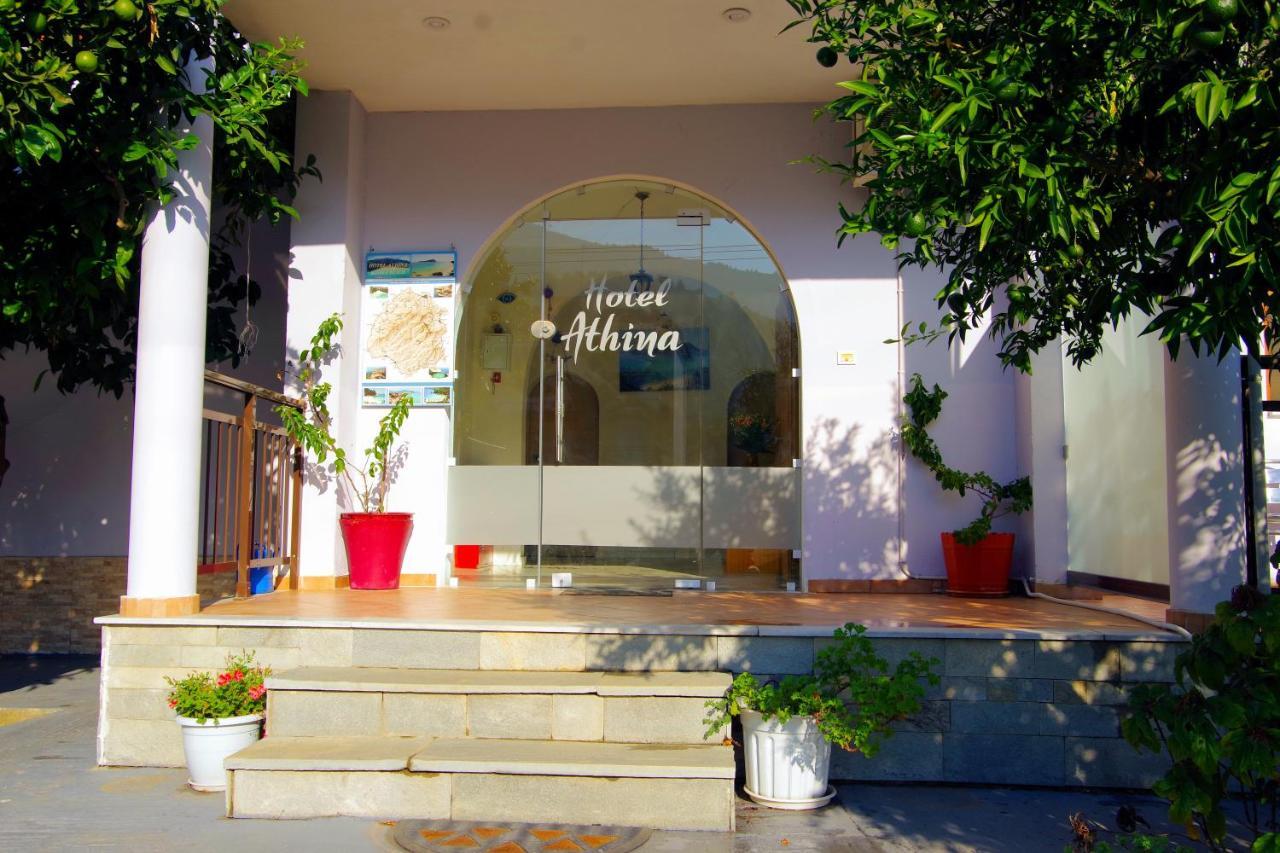 Athina Hotel Koinira Buitenkant foto